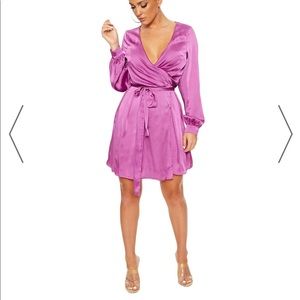 So wrapped in u dress